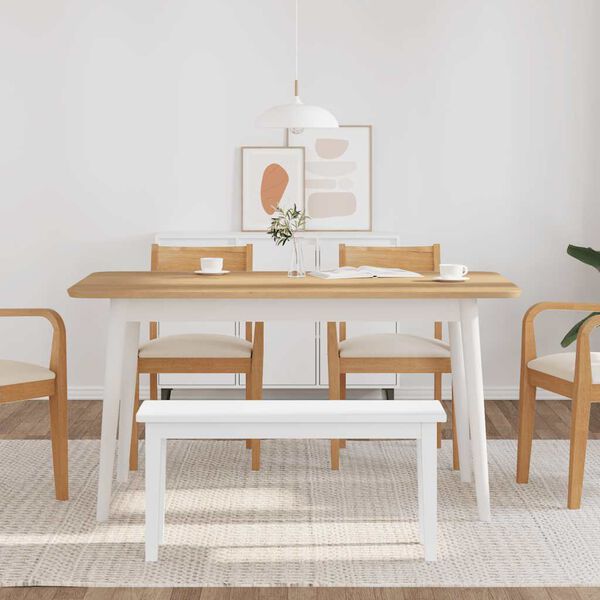 vidaXL feh&eacute;r t&ouml;m&ouml;rfa gumib&oacute;l pad 90 cm