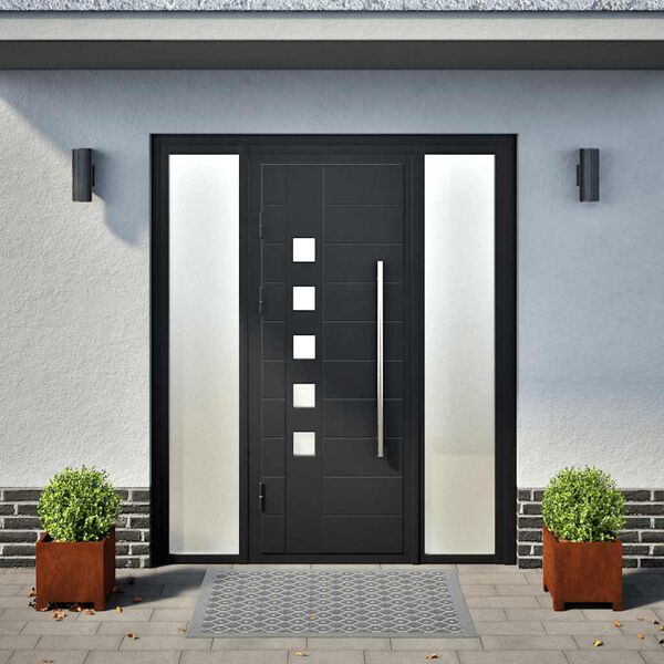 vidaXL Kerti n&ouml;v&eacute;nytart&oacute;k 2 db 30x30x30 cm időj&aacute;r&aacute;s&aacute;ll&oacute; ac&eacute;lb&oacute;l