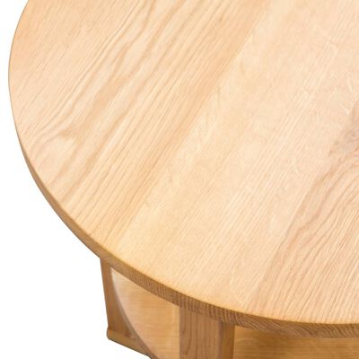 vidaXL tömör tölgyfa kisasztal 40 x 50 cm