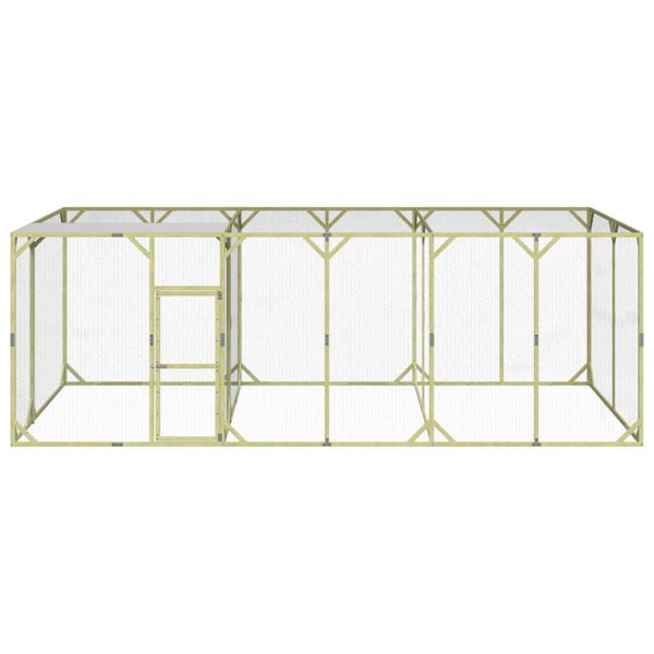 vidaXL impregn&aacute;lt t&ouml;m&ouml;r fenyőfa ty&uacute;k&oacute;l 600 x 300 x 200 cm