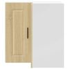 vidaXL Porto sonoma t&ouml;lgy sz&iacute;nű szerelt fa konyhai fali sarokszekr&eacute;ny
