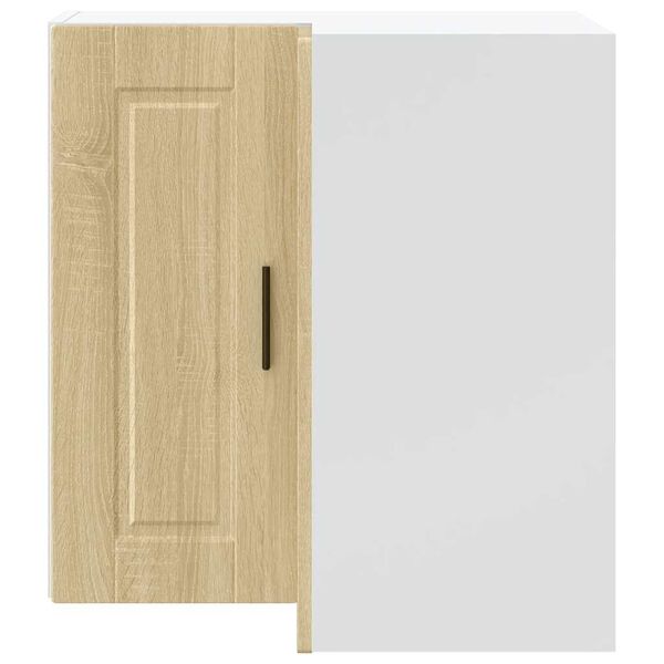 vidaXL Porto sonoma t&ouml;lgy sz&iacute;nű szerelt fa konyhai fali sarokszekr&eacute;ny