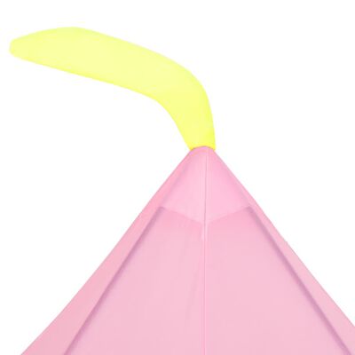 vidaXL rózsaszín gyerekjátszósátor 100 x 100 x 127 cm