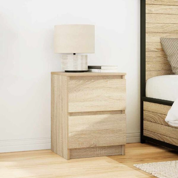 vidaXL sonoma tölgy színű szerelt fa TV-szekrény 40x35x54 cm