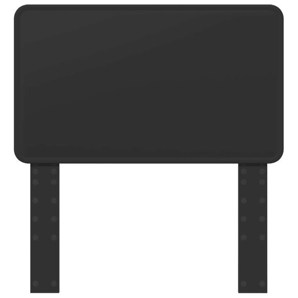 vidaXL Fejt&aacute;mla Fekete t&ouml;lgy 80 cm Faanyag