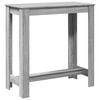 vidaXL sz&uuml;rke sonoma sz&iacute;nű szerelt fa b&aacute;rasztal 102 x 50 x 103,5 cm