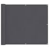 vidaXL antracitsz&uuml;rke 100% oxford poli&eacute;szter erk&eacute;lyparav&aacute;n 90 x 700 cm