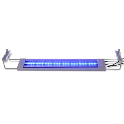 vidaXL alumínium akvárium LED-lámpa 50-60 cm IP67