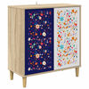 vidaXL Sz&eacute;f MAINZ Sonoma 69 x 33 x 75 cm Szerelt Fa