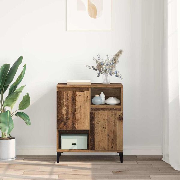 vidaXL Sz&eacute;f &Ouml;reg fa 60 x 35 x 70 cm Faanyag