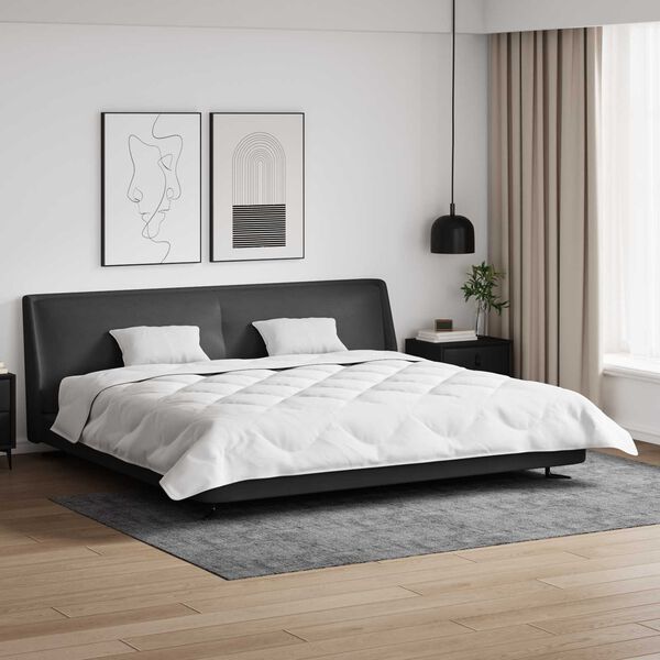 vidaXL T&eacute;li takar&oacute; p&aacute;rn&aacute;val 3 pcs Feh&eacute;r Mikrosz&aacute;l