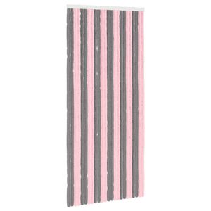 vidaXL Rovar F&uuml;gg&ouml;ny Chenille Ez&uuml;stsz&uuml;rke &eacute;s R&oacute;zsasz&iacute;n 100 x 220 cm