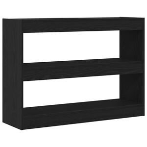 vidaXL K&ouml;nyvszekr&eacute;ny 2 szintes 100 x 30 x 72 cm Szerelt Fa
