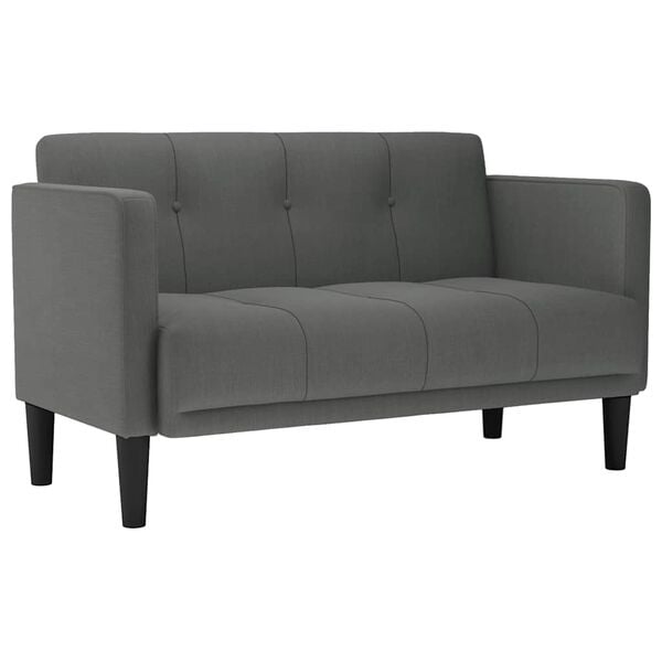 vidaXL s&ouml;t&eacute;tsz&uuml;rke sz&ouml;vet loveseat kanap&eacute; 111 cm