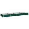 vidaXL Emelt kert &aacute;gy&aacute;s Z&ouml;ld 320 x 80 x 24 cm hidegen hengerelt ac&eacute;l