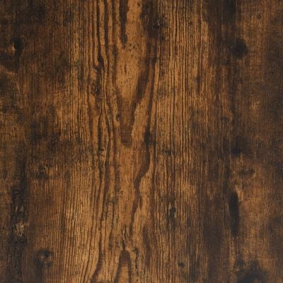 vidaXL füstös tölgyszínű szerelt fa dohányzóasztal 101 x 49 x 39,5 cm