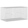 vidaXL Gabion 5 mm Dr&oacute;ttal &eacute;s 5x5 cm R&aacute;csos 100x50x50 cm