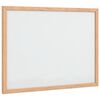 vidaXL m&aacute;gneses t&aacute;bla t&ouml;m&ouml;r fenyőfa kerettel 40x30 cm