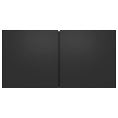 vidaXL fekete függő TV-szekrény 60 x 30 x 30 cm