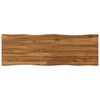 vidaXL T&eacute;glalap Asztallap 120 x 40 x 3,2 cm N&eacute;gysz&ouml;gletes T&ouml;m&ouml;r Ak&aacute;cfa