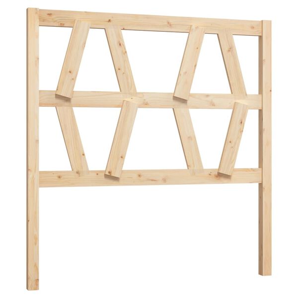 vidaXL t&ouml;m&ouml;r fenyőfa &aacute;gyfejt&aacute;mla 106 x 4 x 100 cm