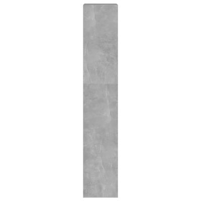 vidaXL betonszürke térelválasztó könyvszekrény 40 x 30 x 166 cm
