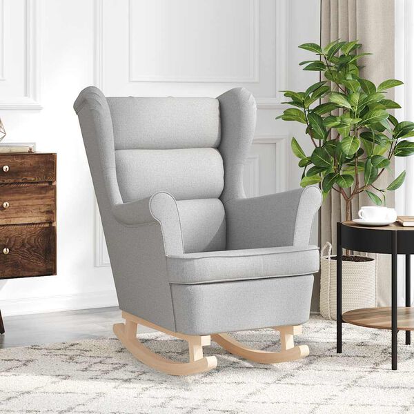 vidaXL felhősz&uuml;rke sz&ouml;vet hintasz&eacute;k 74 x 90 x 102 cm