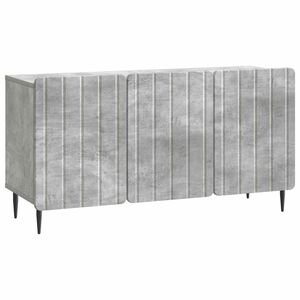 vidaXL TV szekr&eacute;ny 99 x 34,5 x 52 cm Betonsz&uuml;rke Szerelt Fa