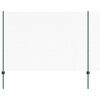 vidaXL Hatsz&ouml;gletű ker&iacute;t&eacute;s oszlopokkal 10 x 1,6 m PVC-bevonatos ac&eacute;l