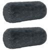 vidaXL P&aacute;rna huzat 2 pcs HEERLEN Antracitsz&uuml;rke &Oslash; 15 x 40 cm