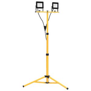 vidaXL hideg feh&eacute;r f&eacute;nyű h&aacute;roml&aacute;b&uacute; LED-es reflektor 2 x 30 W