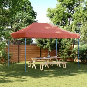 vidaXL terrakotta &ouml;sszecsukhat&oacute; felugr&oacute; rendezv&eacute;nys&aacute;tor 410x279x315 cm
