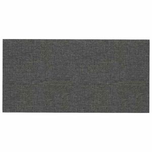 vidaXL Fali Fejt&aacute;mla 12 db 60 x 30 cm S&ouml;t&eacute;tsz&uuml;rke sz&ouml;vet