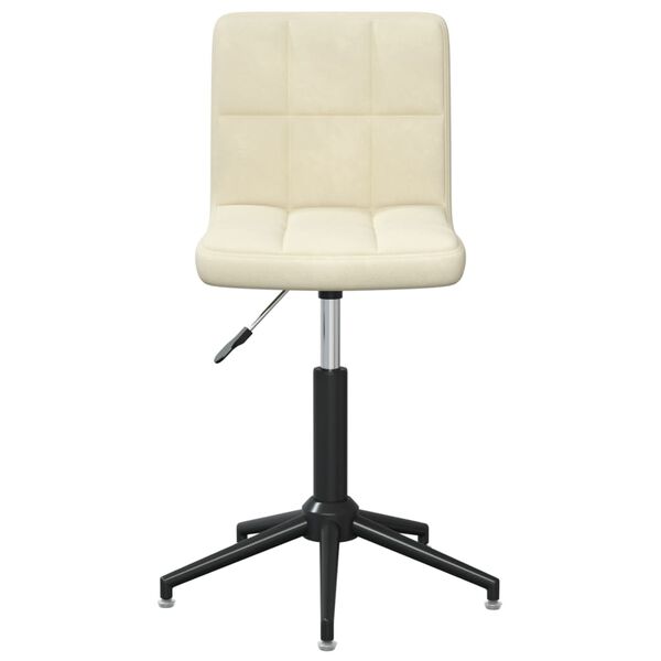 vidaXL 2 db kr&eacute;msz&iacute;nű b&aacute;rsony forg&oacute; &eacute;tkezősz&eacute;k