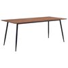 vidaXL barna MDF &eacute;tkezőasztal 180 x 90 x 75 cm