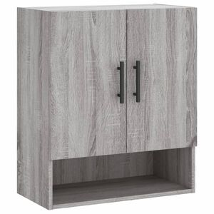 vidaXL sz&uuml;rke sonoma sz&iacute;nű szerelt fa faliszekr&eacute;ny 60 x 31 x 70 cm