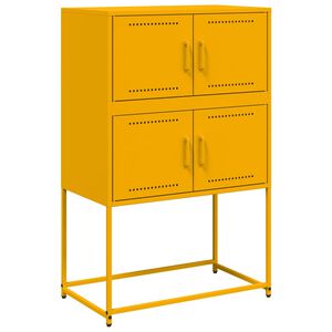 vidaXL must&aacute;rs&aacute;rga ac&eacute;l t&aacute;lal&oacute;szekr&eacute;ny 68,5x38,5x107 cm