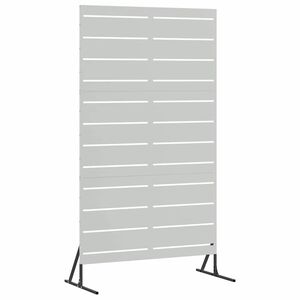 vidaXL Mag&aacute;nszf&eacute;ra K&eacute;pernyő 100 x 50 x 180 cm Horganyzott Ac&eacute;l Ez&uuml;st