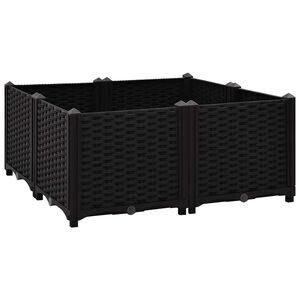 vidaXL polipropil&eacute;n magas&aacute;gy&aacute;s 80 x 80 x 38 cm