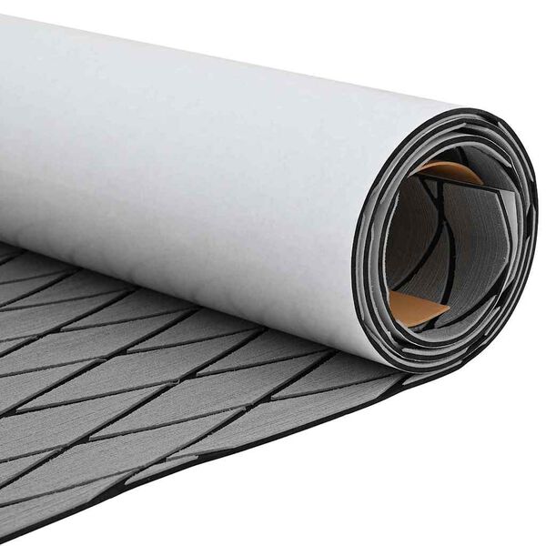 vidaXL Csónak padló világos szürke és fekete 190 x 70 cm EVA hab