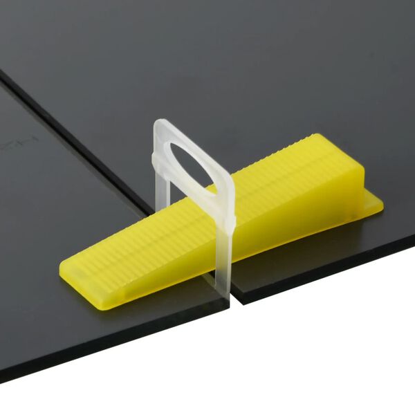 vidaXL 500 db csempeszintező ék