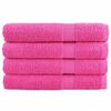 vidaXL pr&eacute;mium szaunat&ouml;r&ouml;lk&ouml;zők SOLUND 4 db r&oacute;zsasz&iacute;n 80 x 200 cm 600 g/m&sup2;