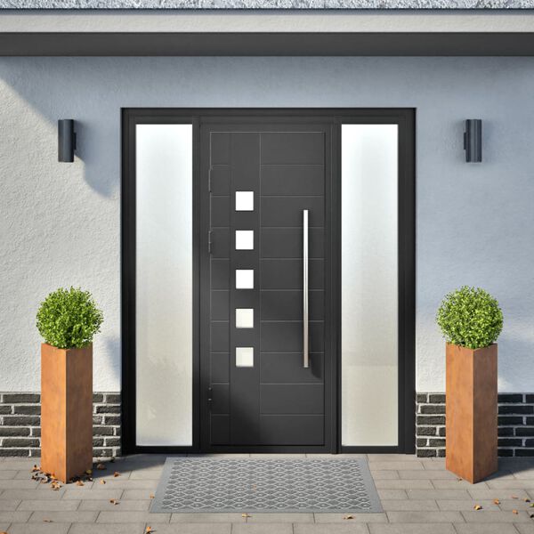 vidaXL Kerti n&ouml;v&eacute;nytart&oacute;k 2 db h&aacute;romsz&ouml;gletű időj&aacute;r&aacute;s&aacute;ll&oacute; ac&eacute;lb&oacute;l