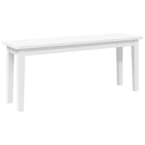 vidaXL feh&eacute;r t&ouml;m&ouml;rfa gumib&oacute;l pad 110 cm