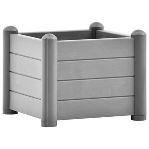 vidaXL kősz&uuml;rke kerti PP magas&aacute;gy&aacute;s 43 x 43 x 35 cm