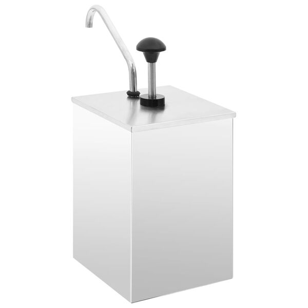 vidaXL rozsdamentes szószadagoló 3,5 L