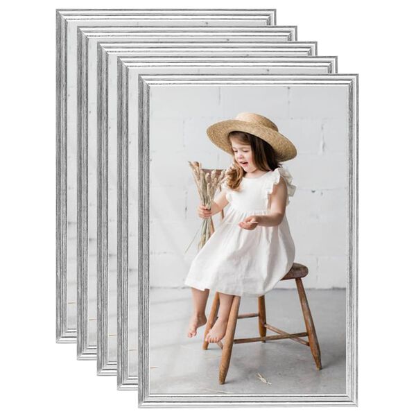 vidaXL 5 db ez&uuml;stsz&iacute;nű MDF fali f&eacute;nyk&eacute;pkeret 70 x 90 cm