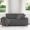 vidaXL s&ouml;t&eacute;tsz&uuml;rke kordb&aacute;rsony sz&ouml;vet loveseat kanap&eacute; 140 cm