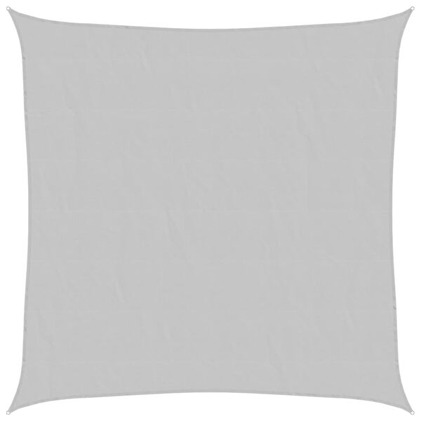 vidaXL világosszürke 100% poliészter oxford szövet napvitorla 2,5x2,5m