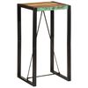 vidaXL t&ouml;m&ouml;r &uacute;jrahasznos&iacute;tott fa b&aacute;rasztal 60 x 55 x 110 cm